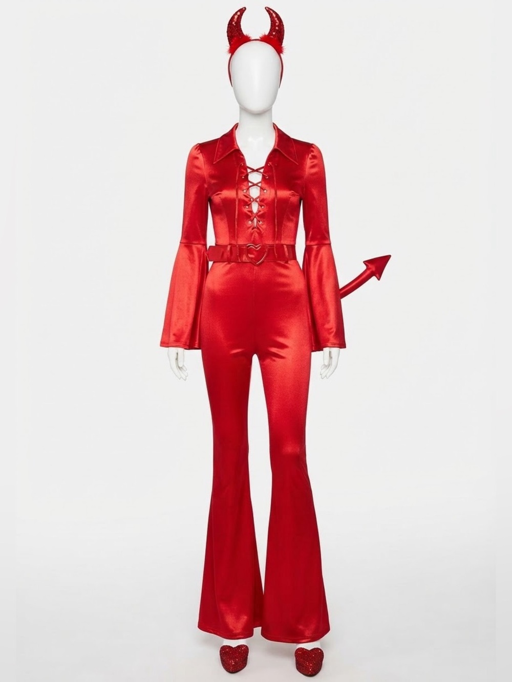 NWT Dolls Kill x Archie Comics Satin Devil Veronica Cosplay Costume XS